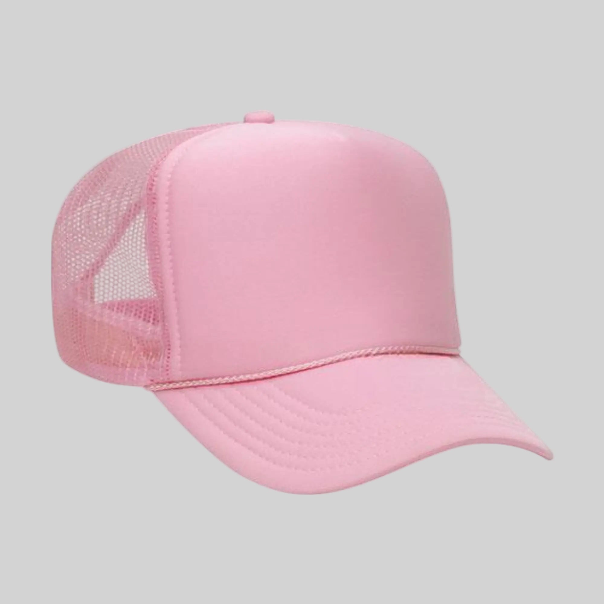 OTTO CAP 5 Panel High Crown Mesh Back Trucker Hat