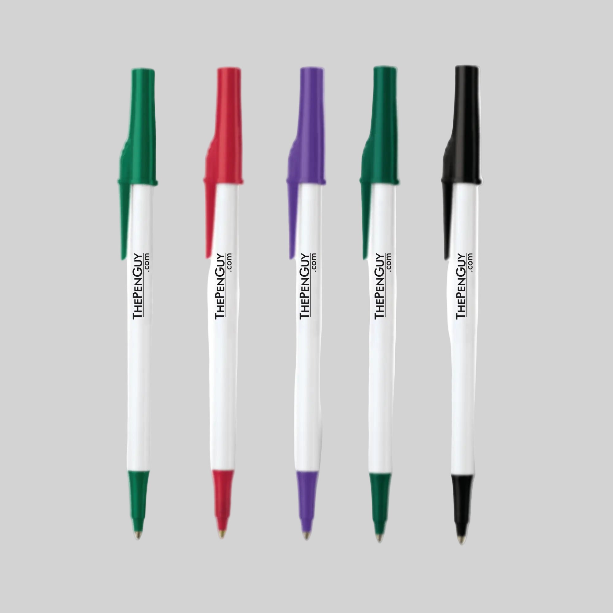 Papermate Write Bros Stick Pen - White Barrel