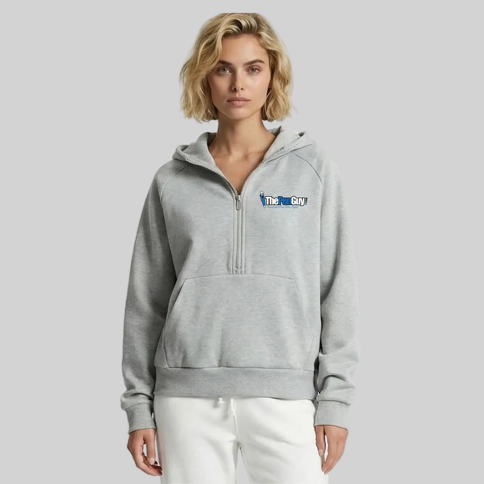Pennant Women's Half-Zip Fleece Hoodie