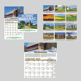 Custom Scenic Almanac Calendars USA Made
