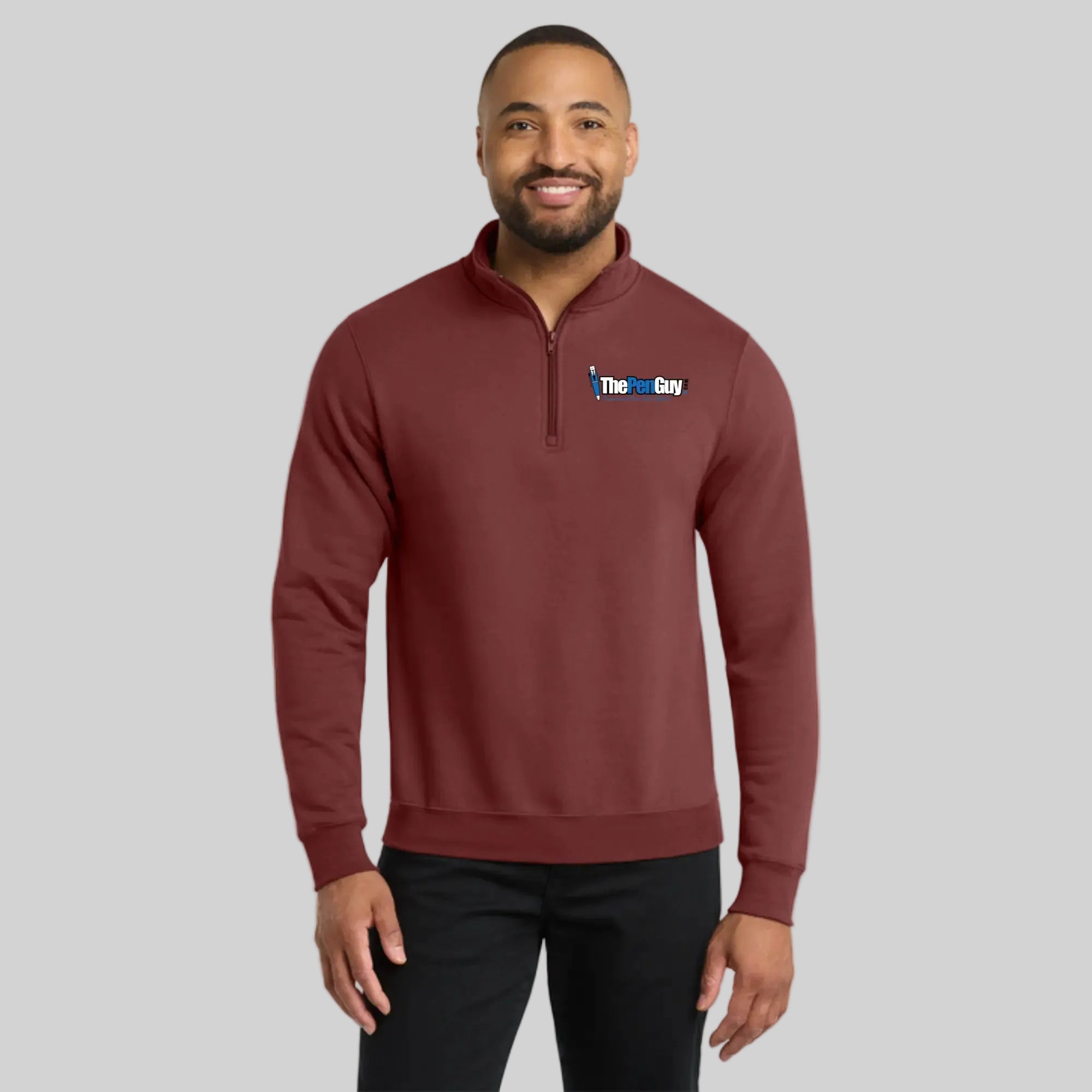 Port & Co Core Fleece 1/4-Zip Pullover Sweatshirt