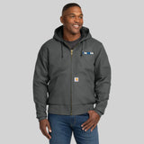 Carhartt Quilted-Flannel-Lined Duck Active Jacket