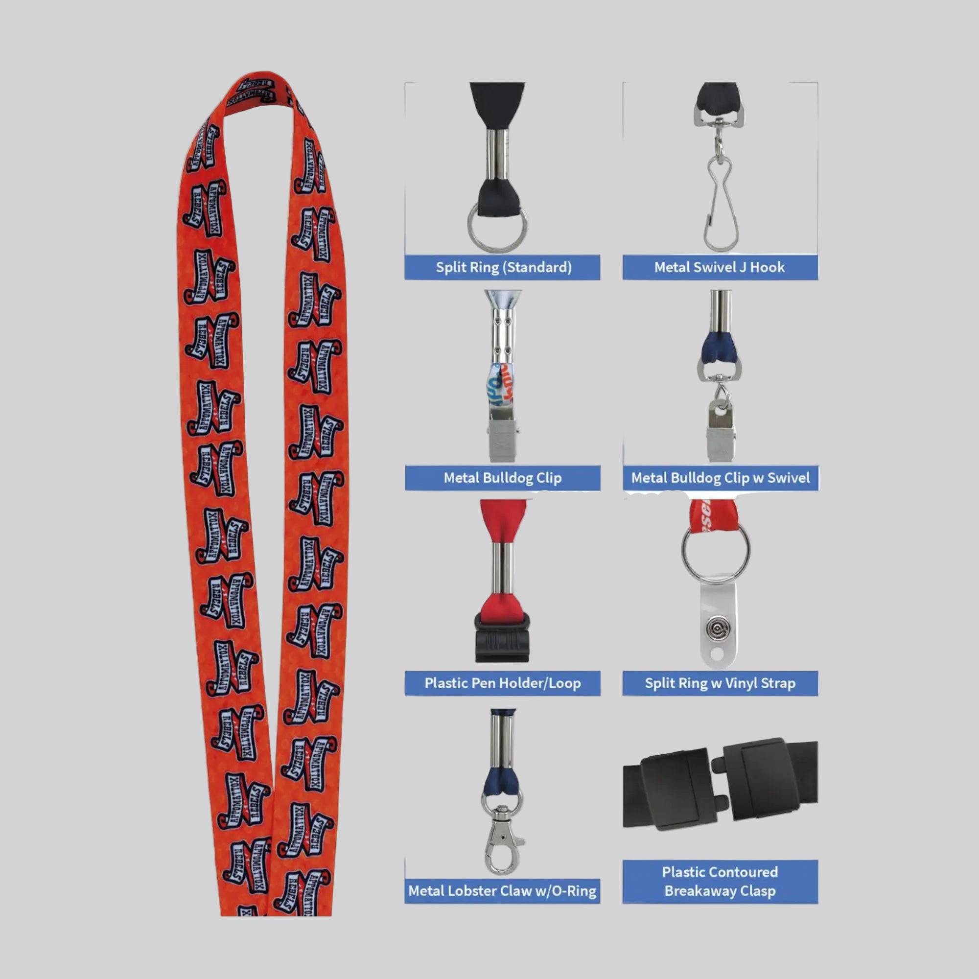 Recycled rPET Lanyards