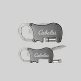 Multi-Tool Carabiner with LED Light