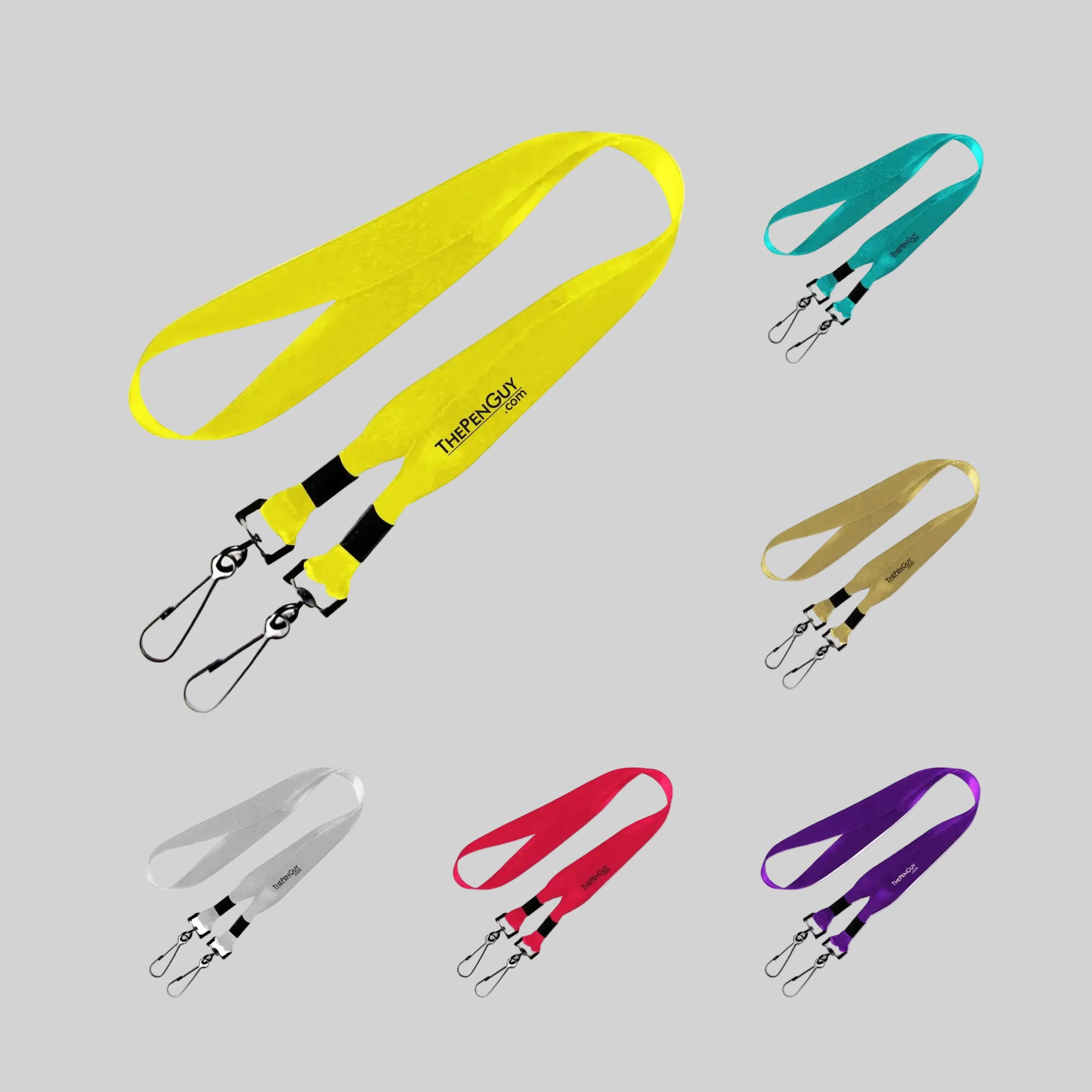 Double-Ended Dye-Sublimation Polyester Lanyard