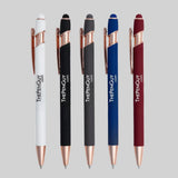 Lexi Recycled Aluminum Stylus Gel Roller Pen