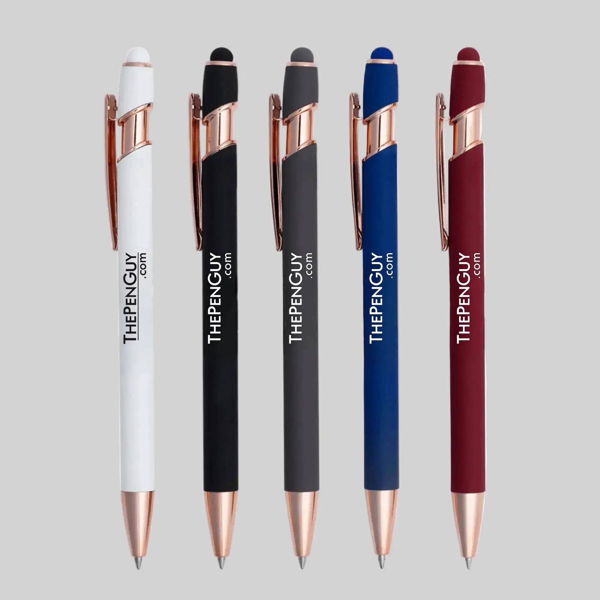 Lexi Recycled Aluminum Stylus Gel Roller Pen