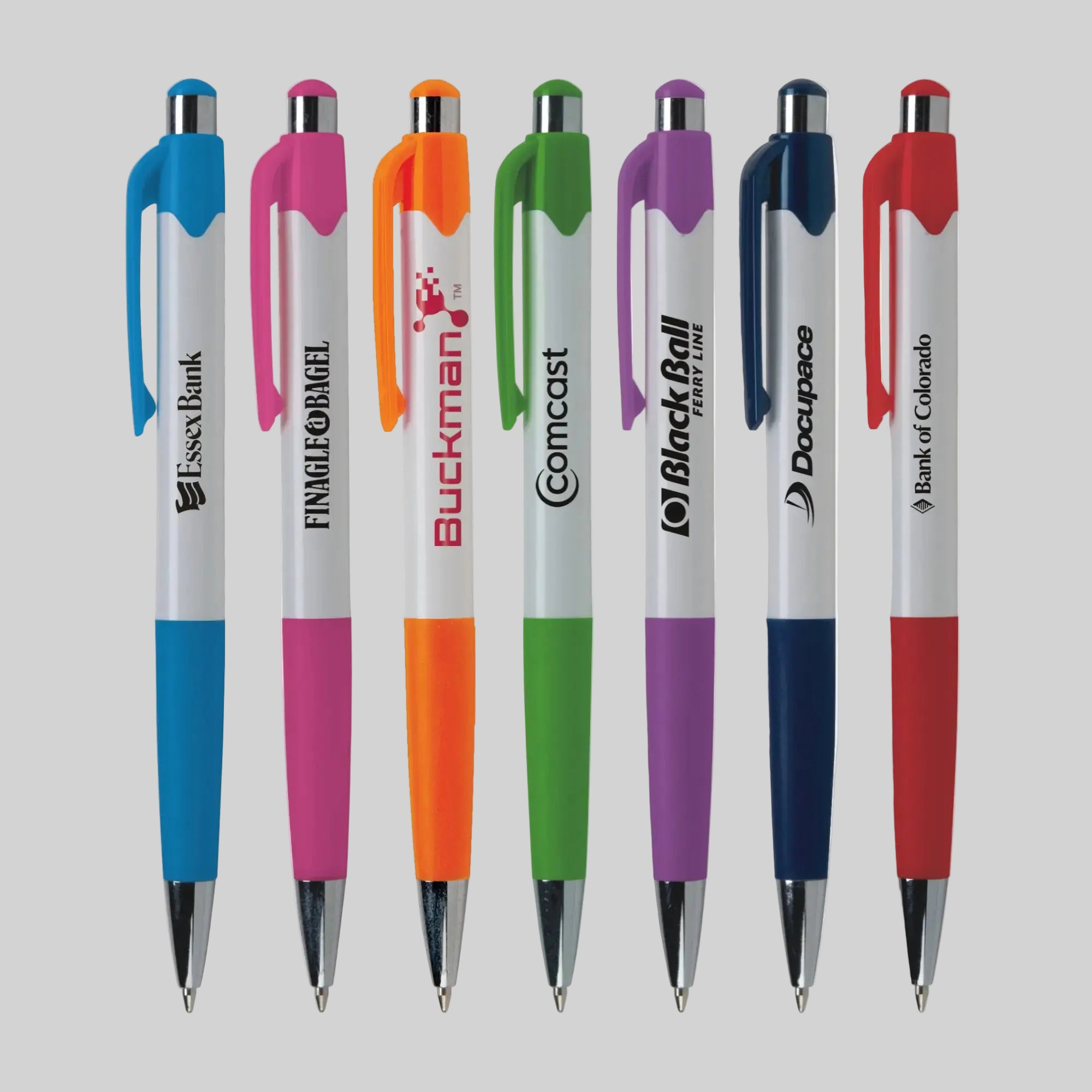 Mardi Gras Jubilee Rubber Grip Ballpoint Pen