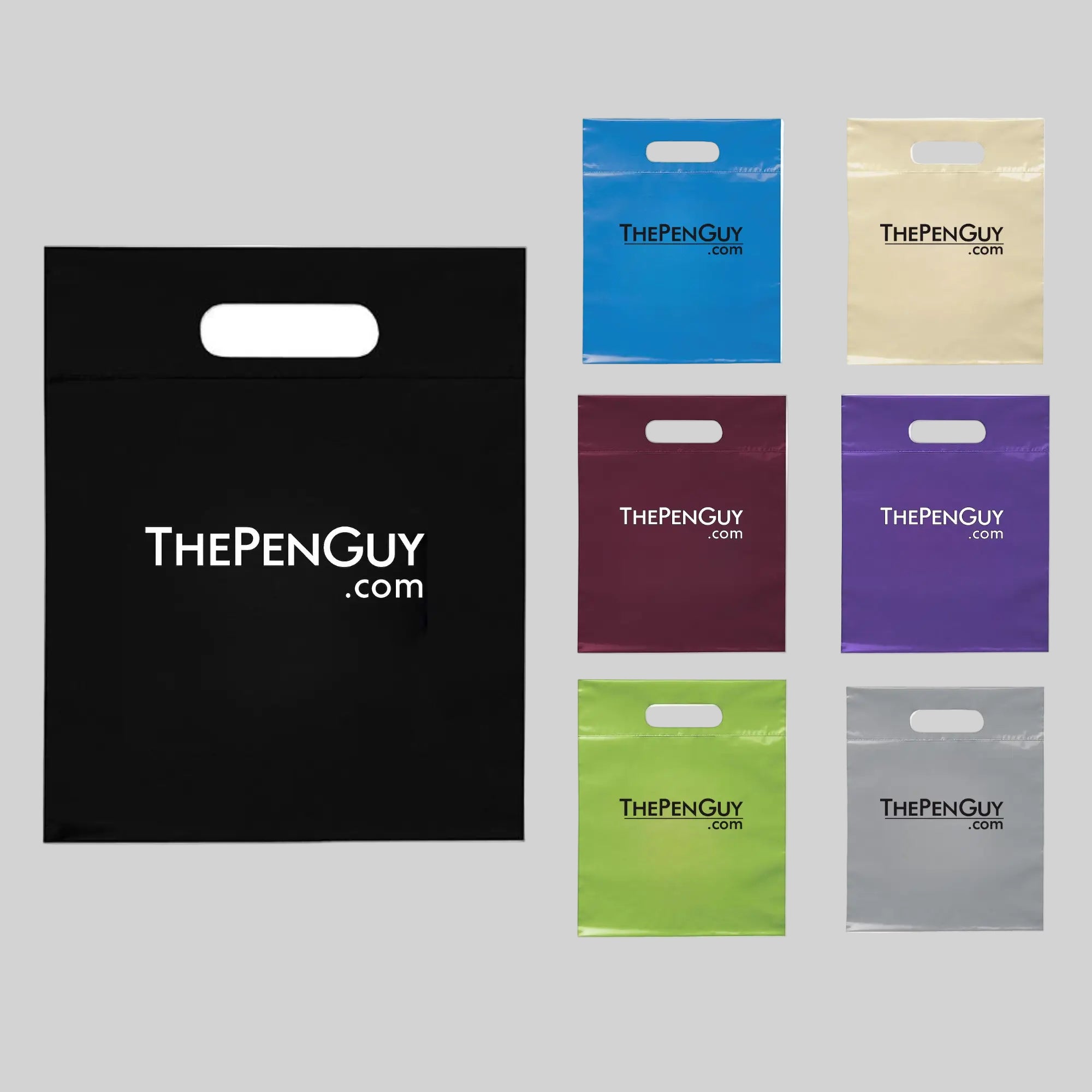 Printed Die Cut Plastic Bags