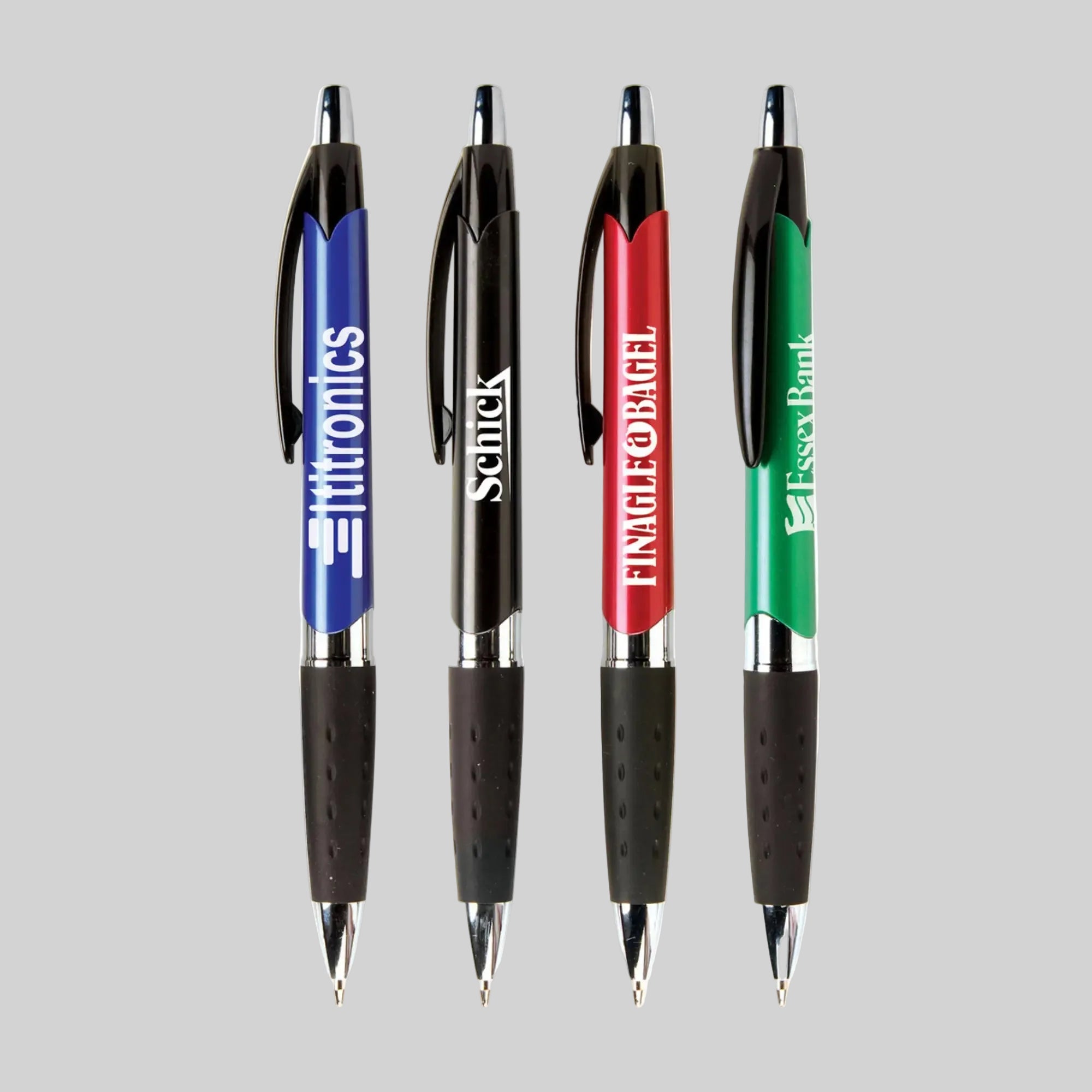 Cubano Pearlized Chrome Accent Ballpoint Pen