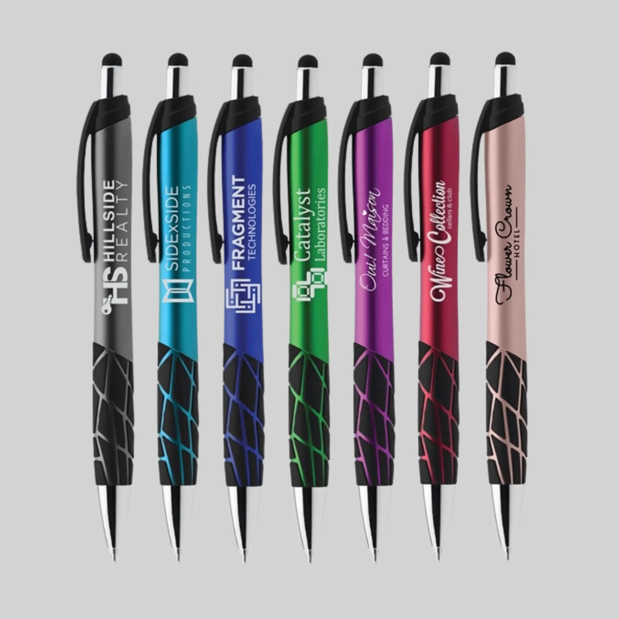 Quake Metallic Stylus Ballpoint Pen