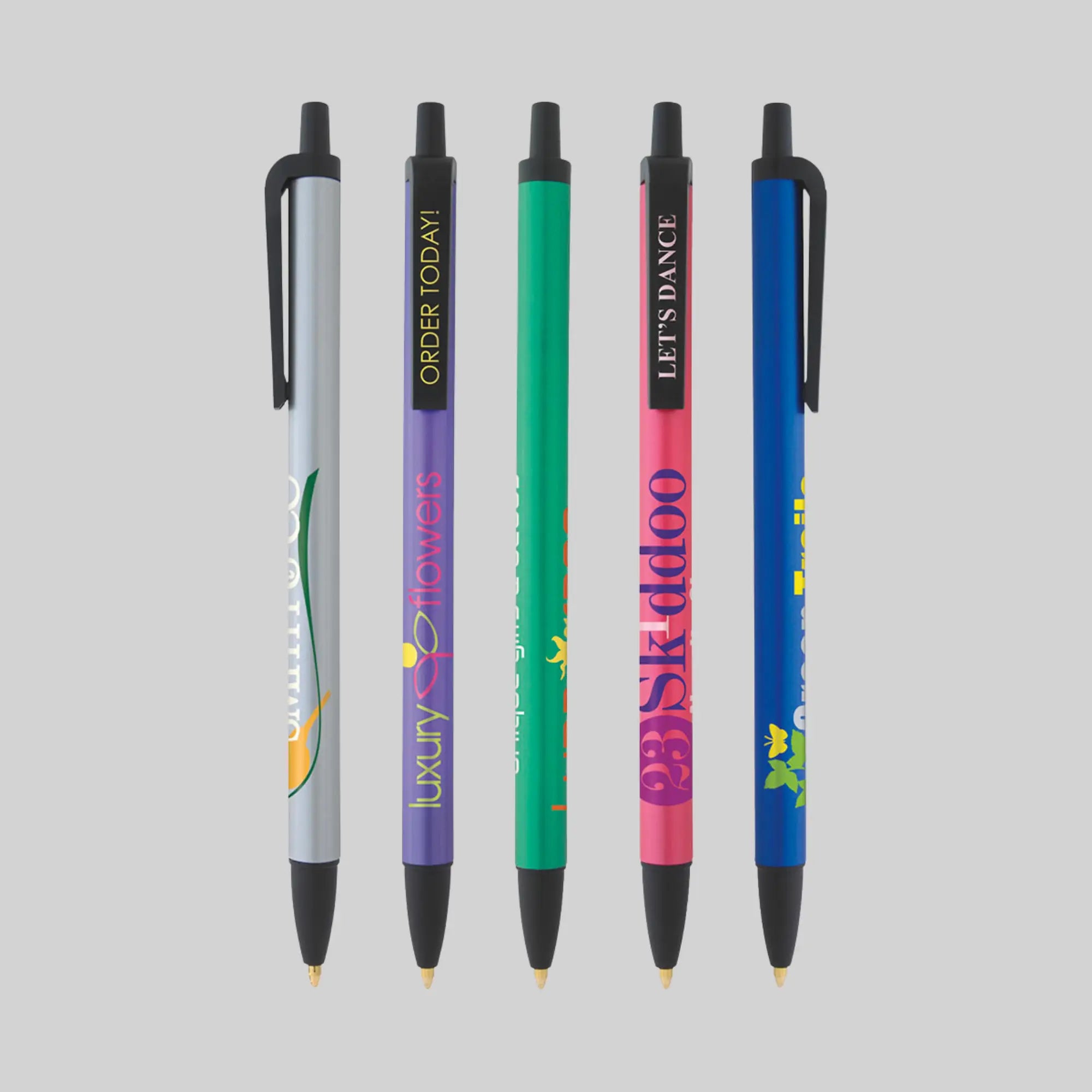 Metallic Contender Retractable Ballpoint Pen