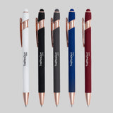 Lexi Recycled Aluminum Stylus Gel Roller Pen