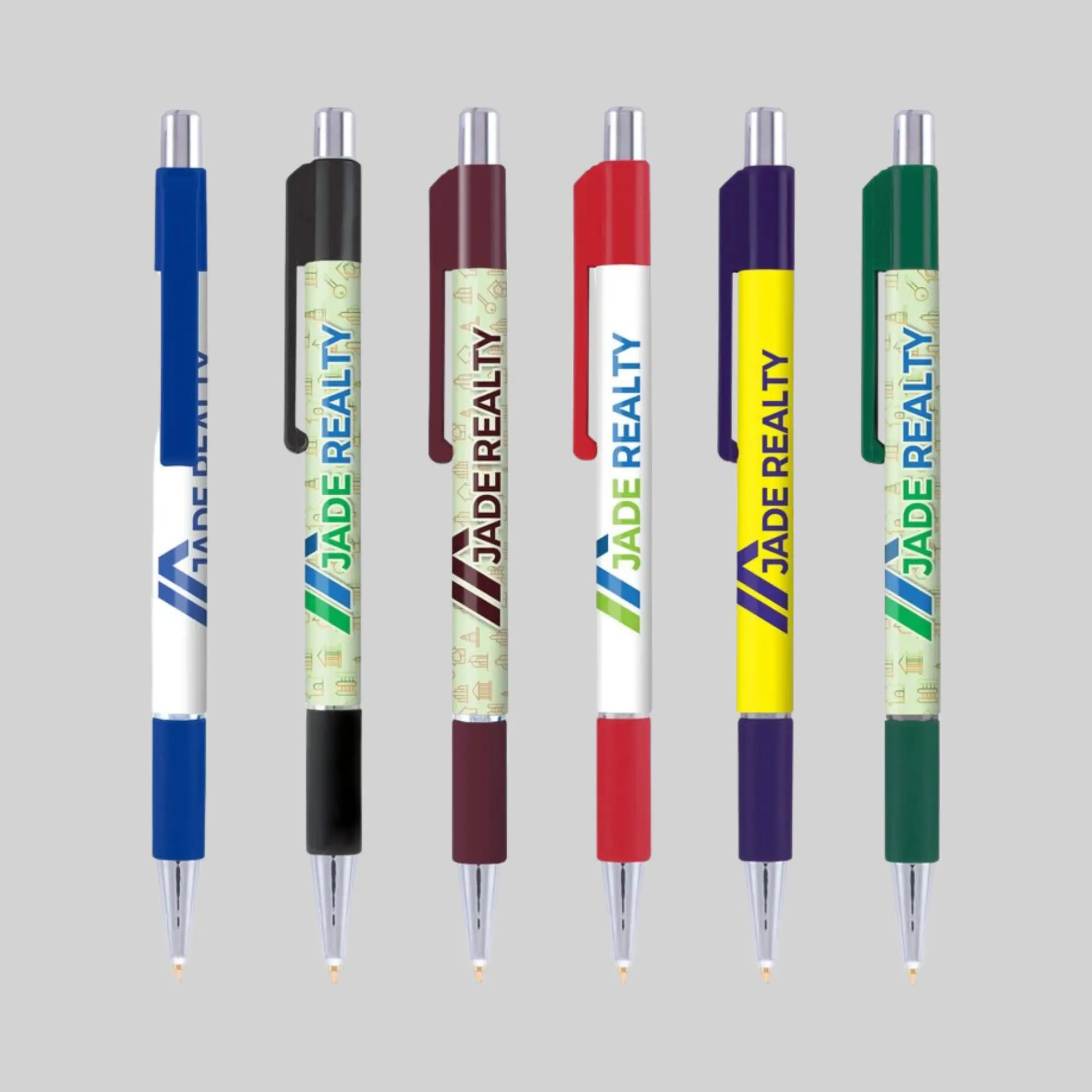 Colorama Grip Rubber Grip Ballpoint Pen