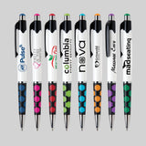 Mardi Gras Hexagonal Comfort Grip Ballpoint Pen