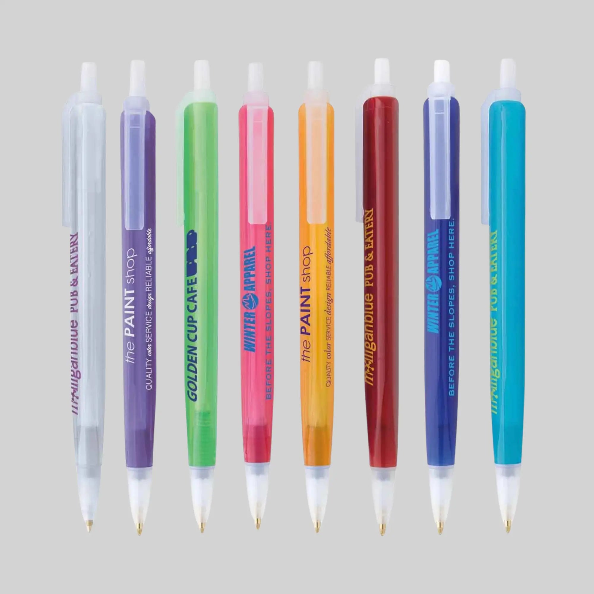 Tri-Stic Three-Sided Translucent Ballpoint Pen