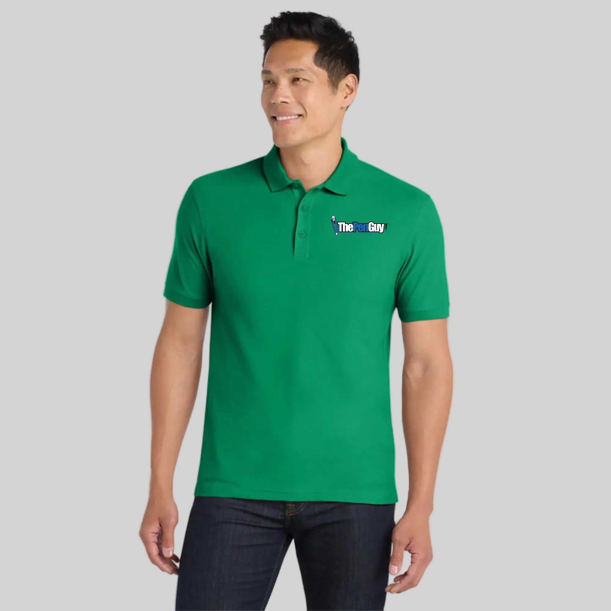 Port Authority Pique Cotton Poly Polo