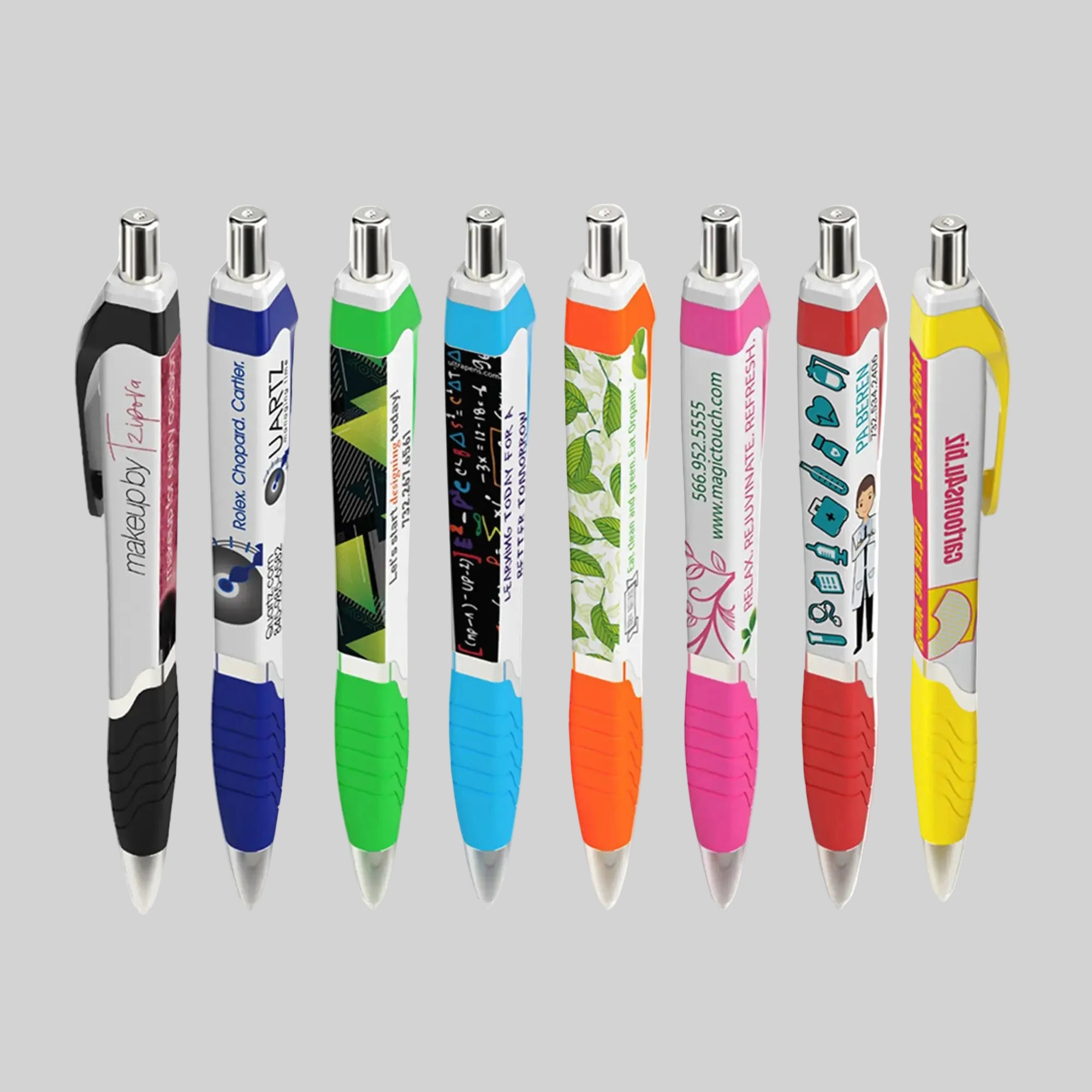Performance Pen Squared Tropical Square Barrel Ballpoint Pen