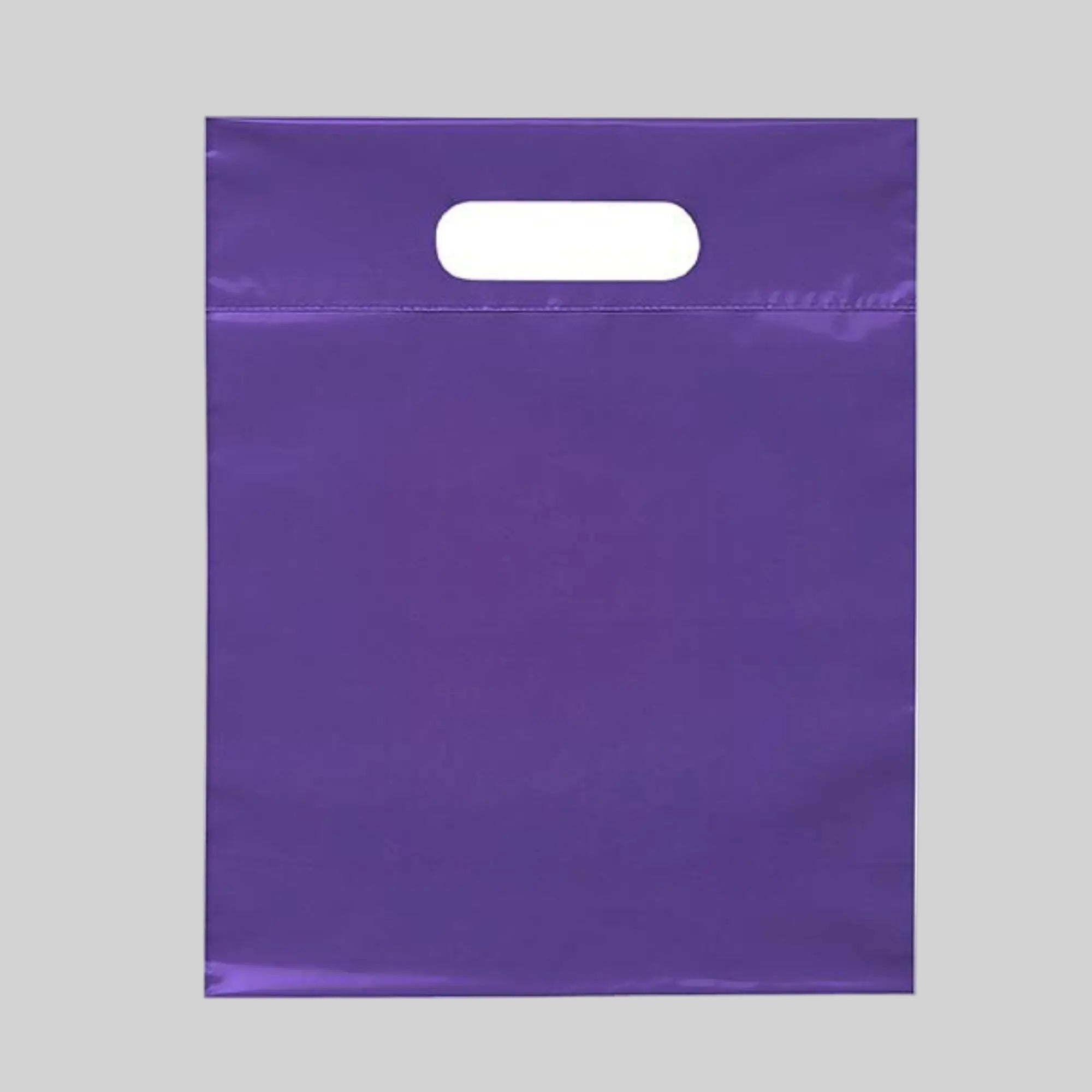 Printed Die Cut Plastic Bags