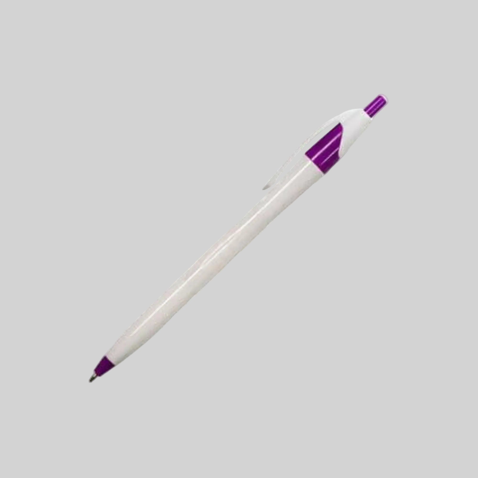 Ultra Slimster Pen - White Barrel