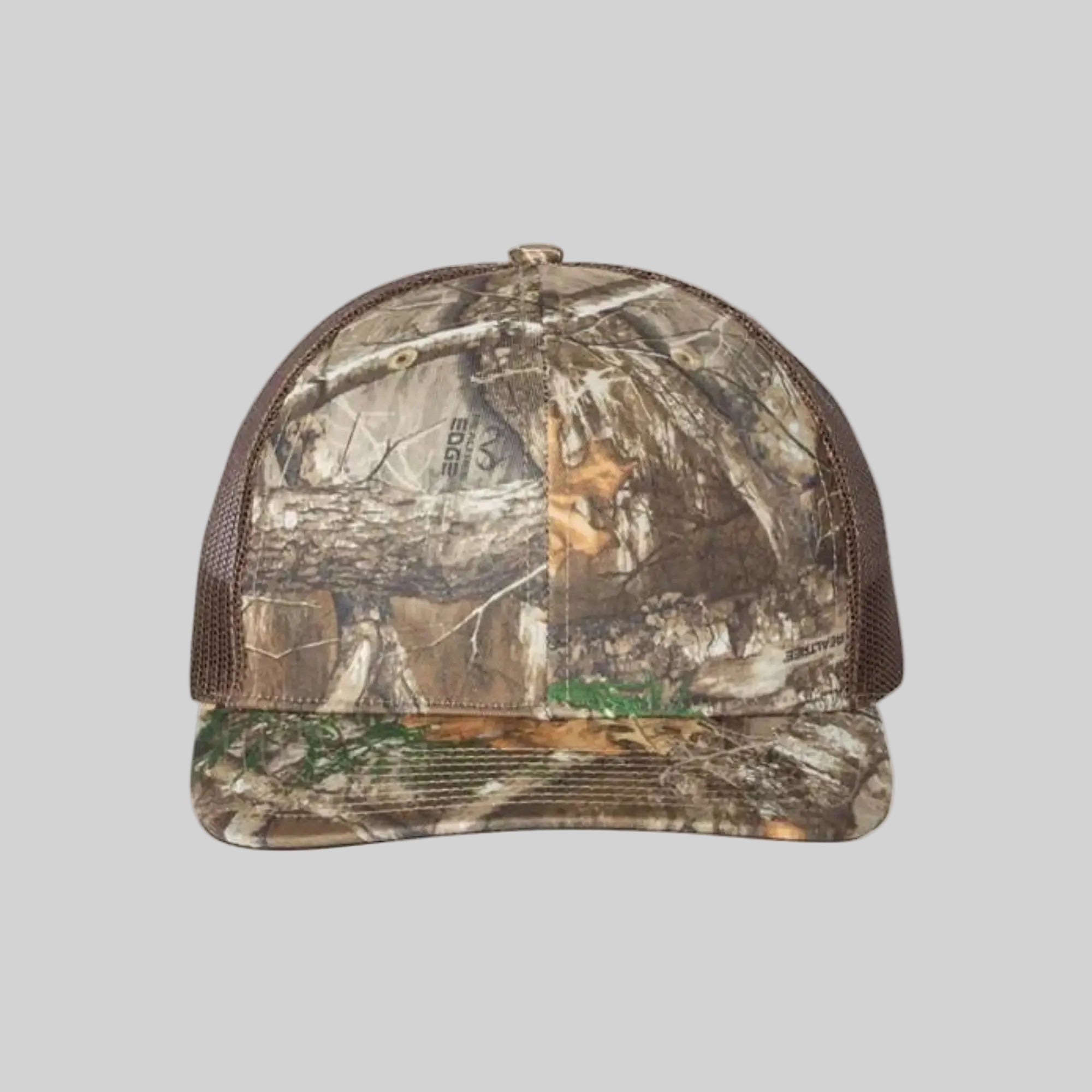 Richardson 112P Leather Patch Trucker Hat