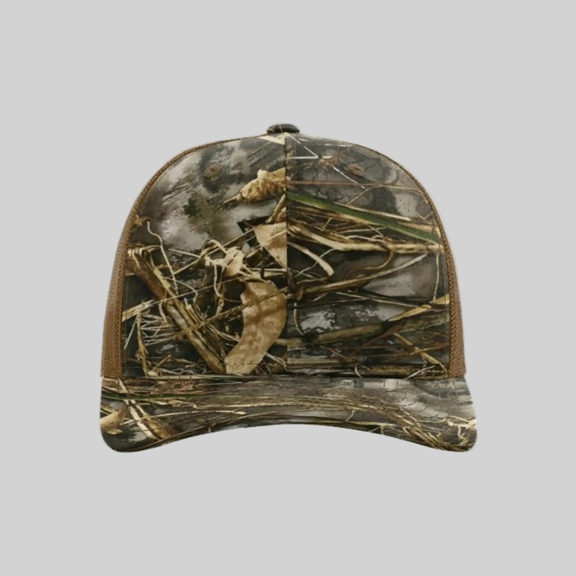 Richardson 112P Leather Patch Trucker Hat