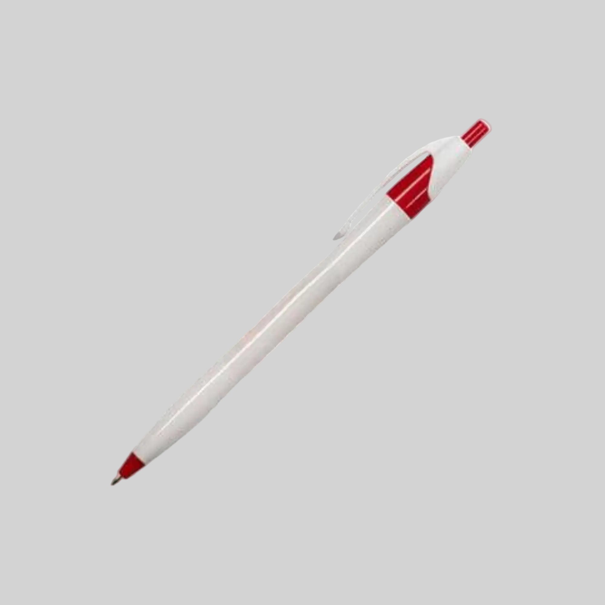 Ultra Slimster Pen - White Barrel