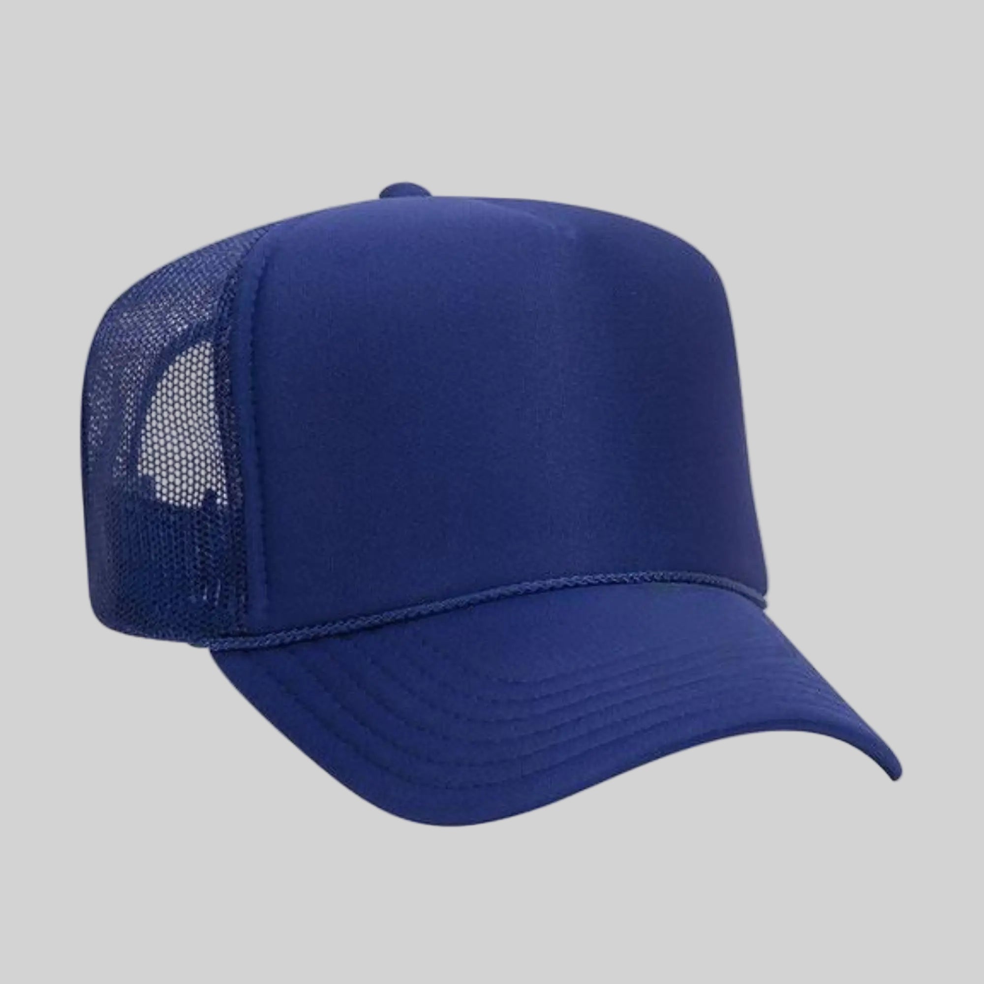 OTTO CAP 5 Panel High Crown Mesh Back Trucker Hat