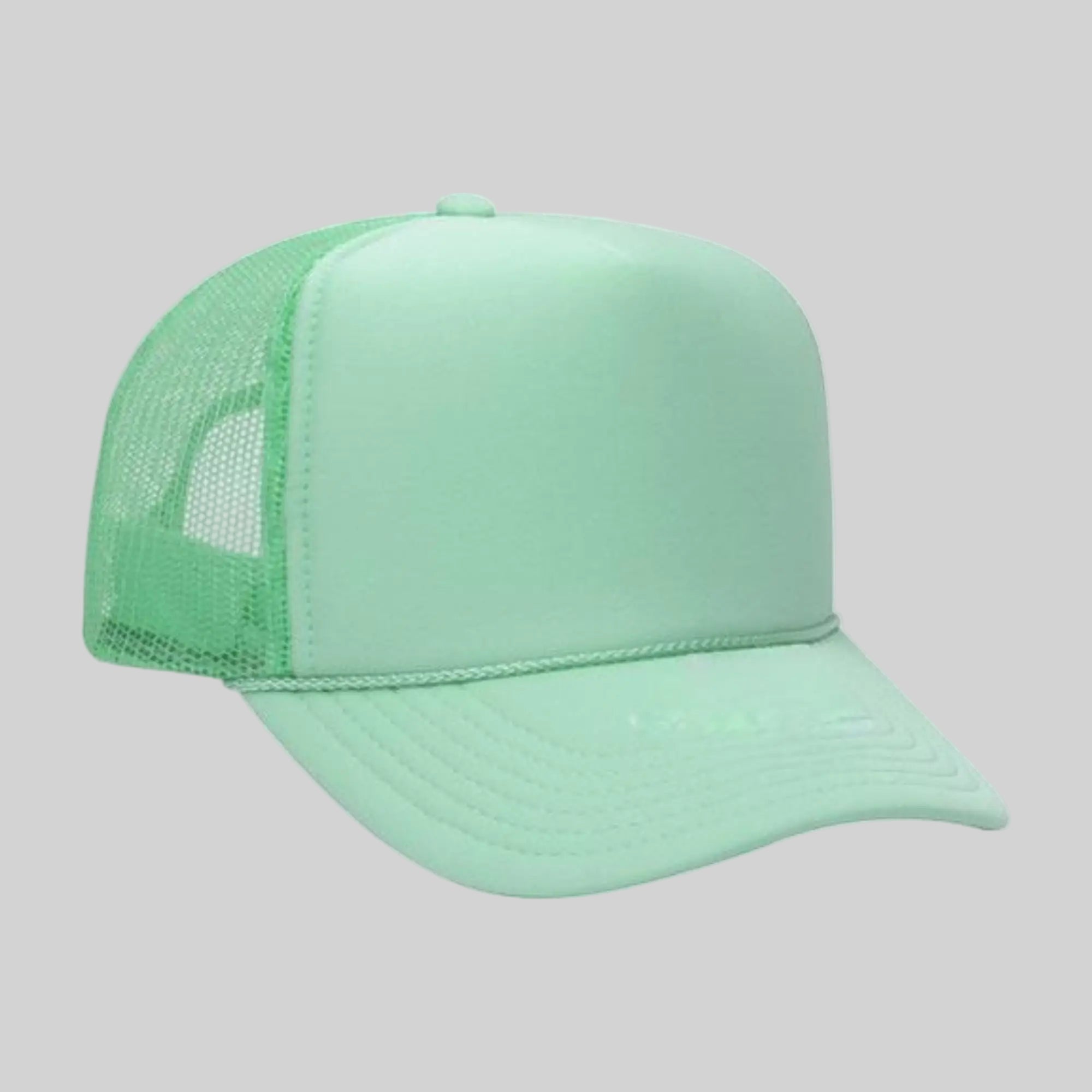 OTTO CAP 5 Panel High Crown Mesh Back Trucker Hat