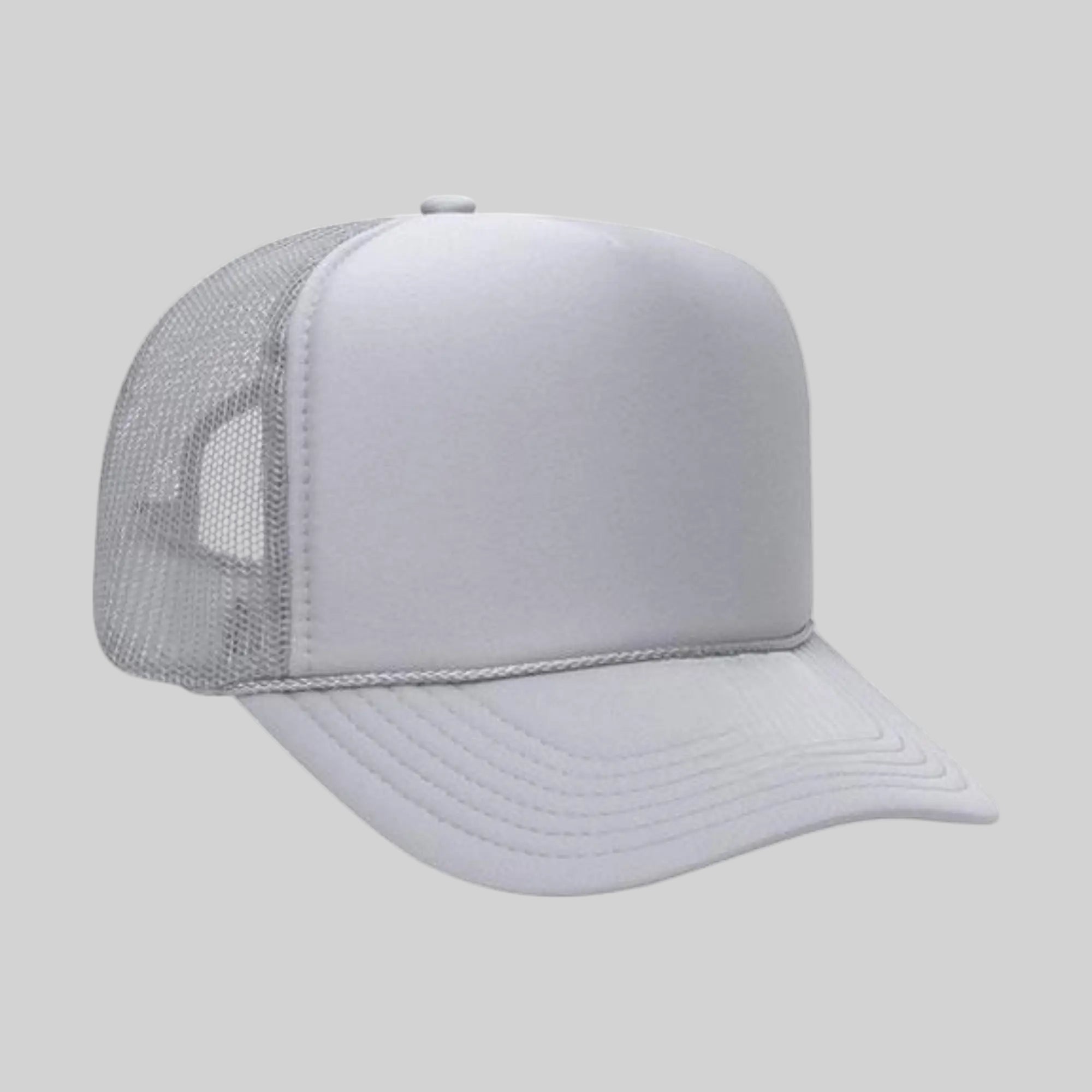 OTTO CAP 5 Panel High Crown Mesh Back Trucker Hat
