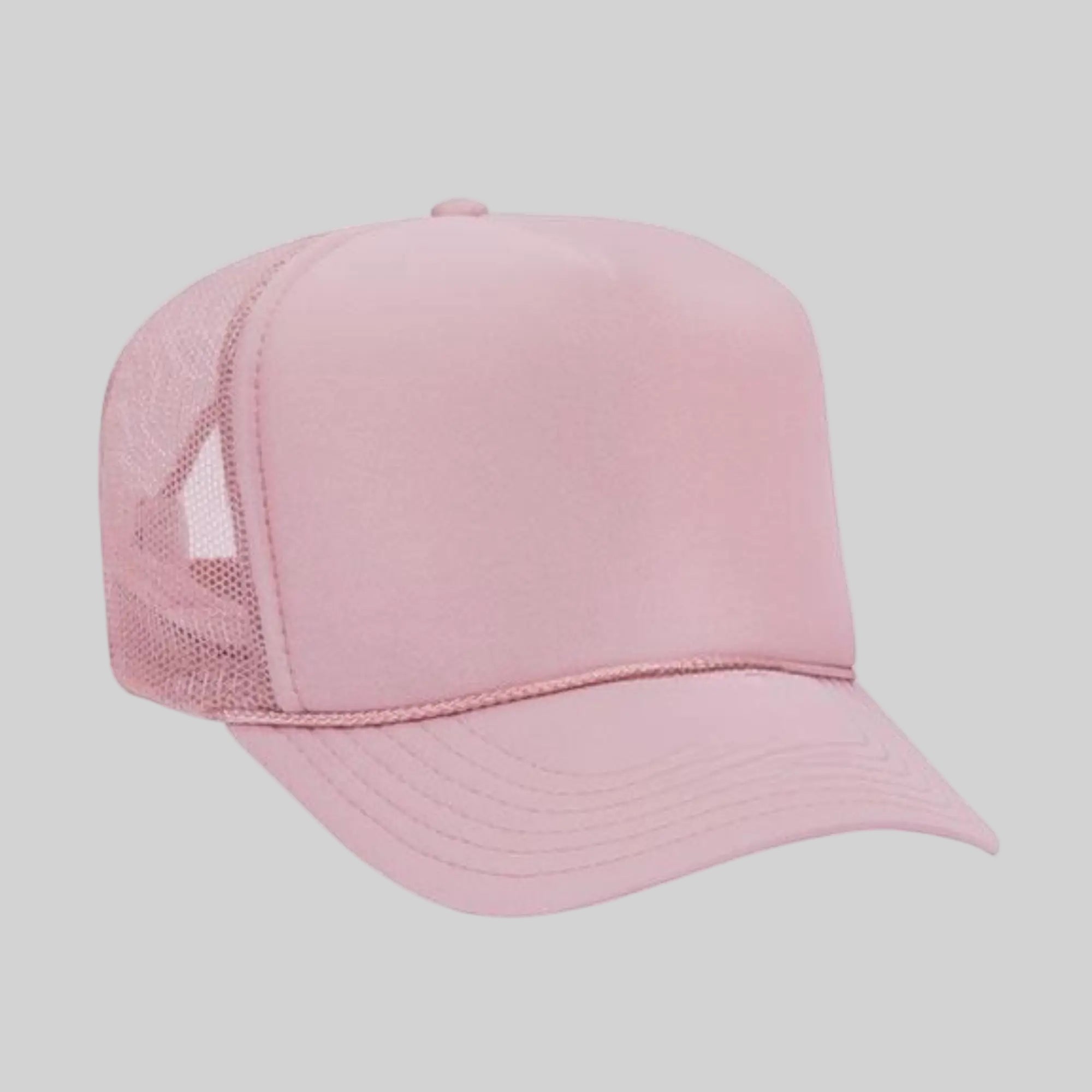 OTTO CAP 5 Panel High Crown Mesh Back Trucker Hat