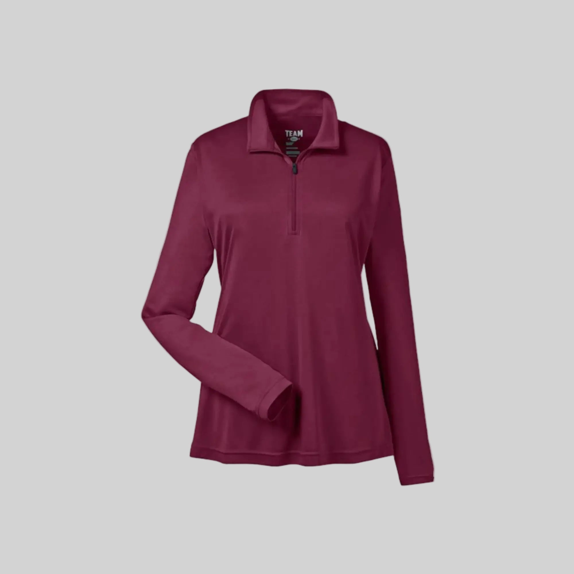 Women's Quarter-Zip Polyester Pullover