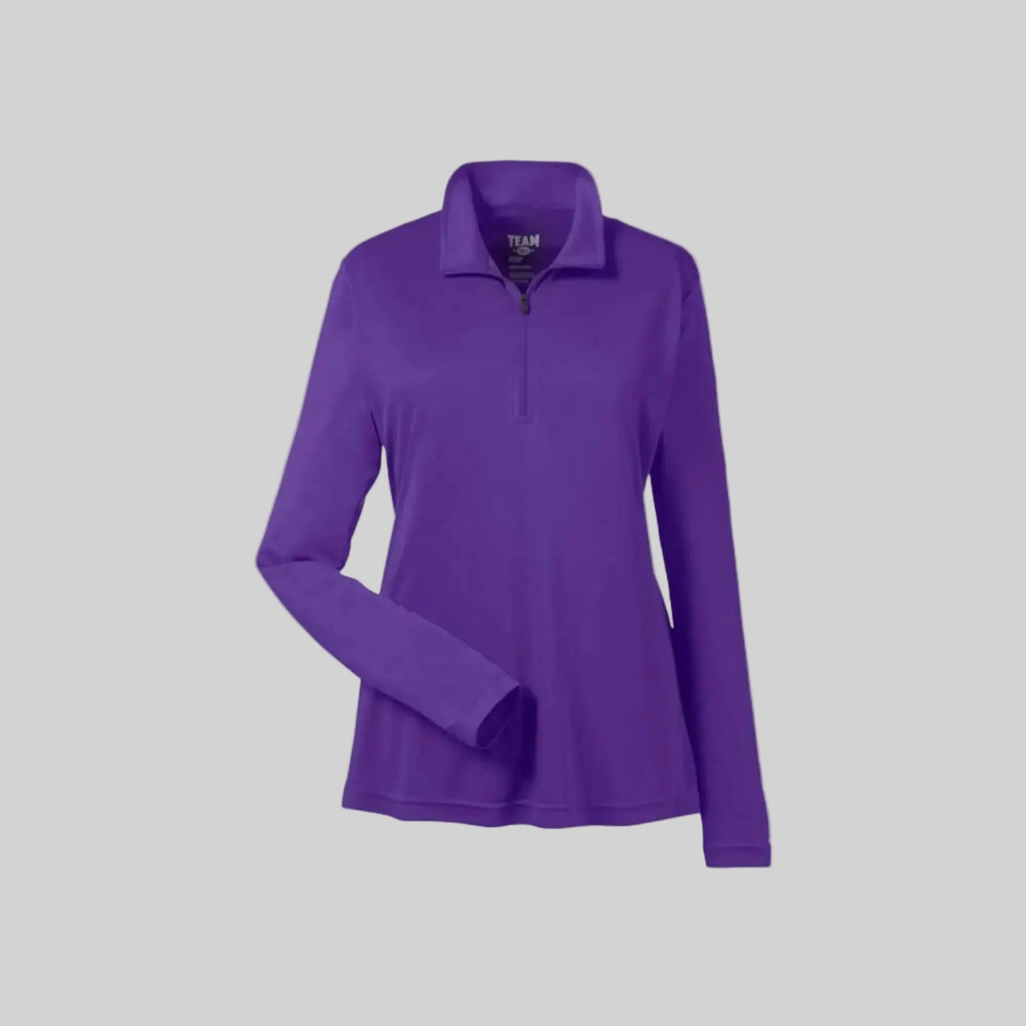Women's Quarter-Zip Polyester Pullover