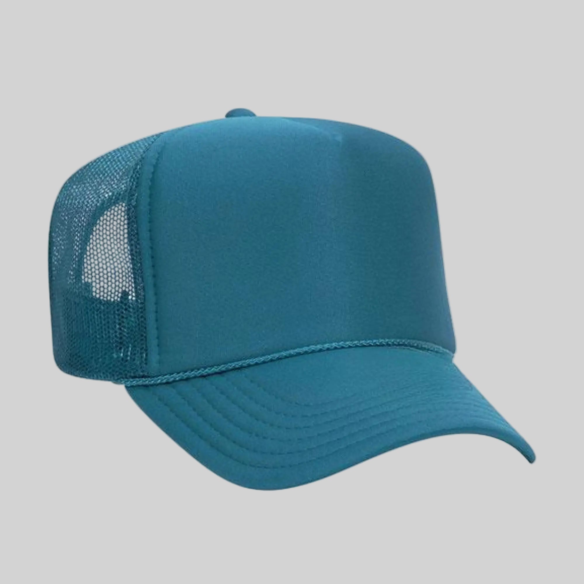 OTTO CAP 5 Panel High Crown Mesh Back Trucker Hat