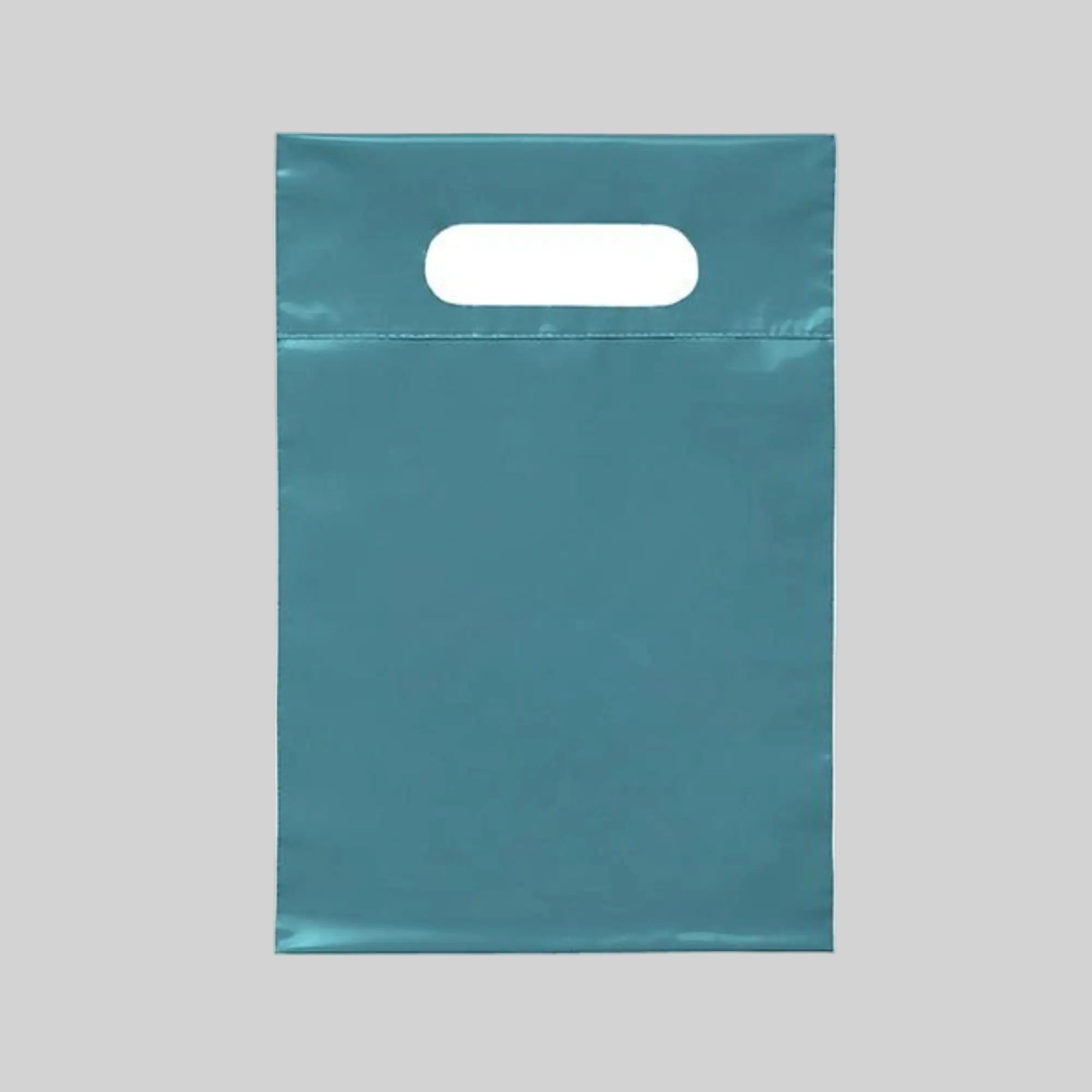 Small Die Cut Plastic Carry Bags