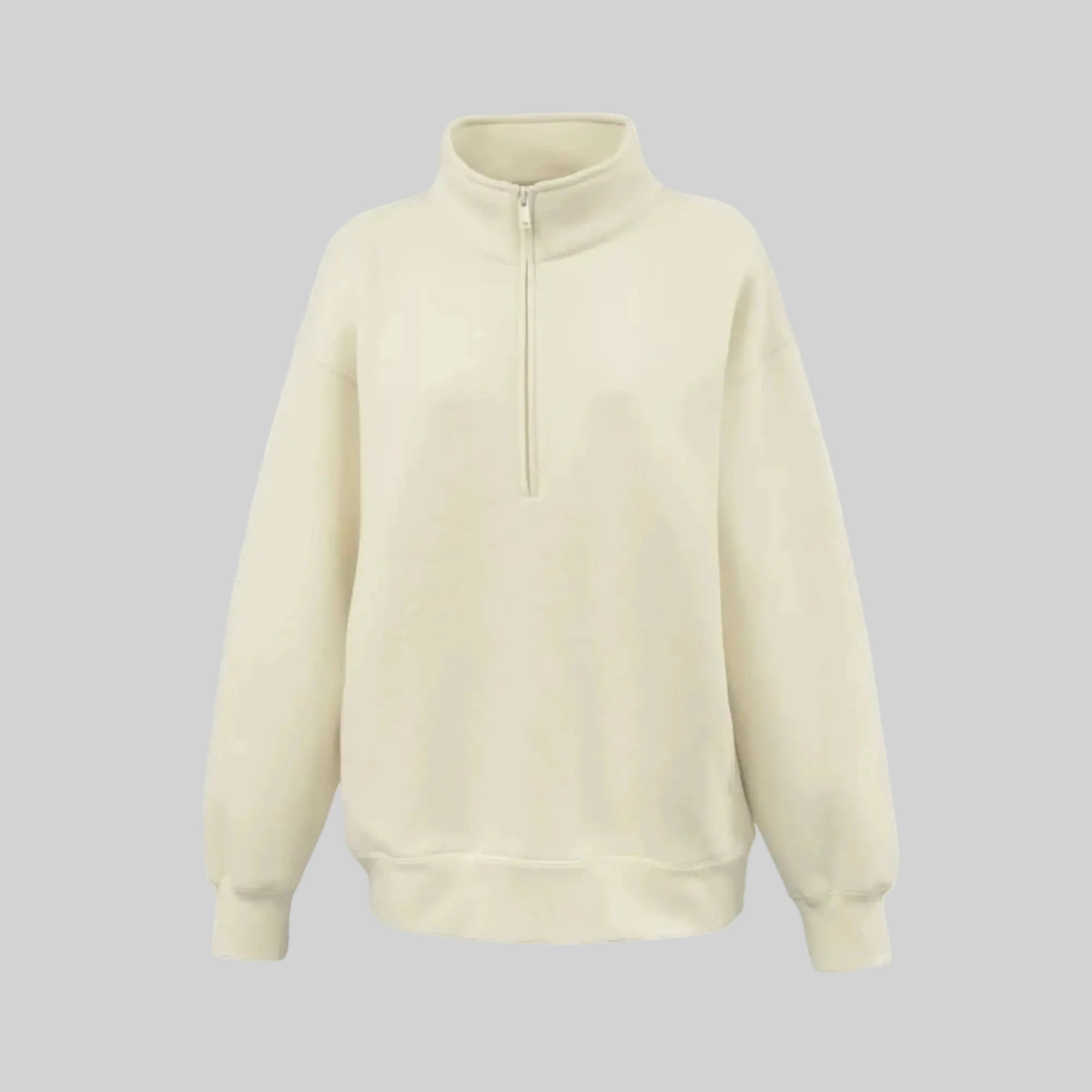 Pennant Brand Women's Oversize Half-Zip Fleece Pullover