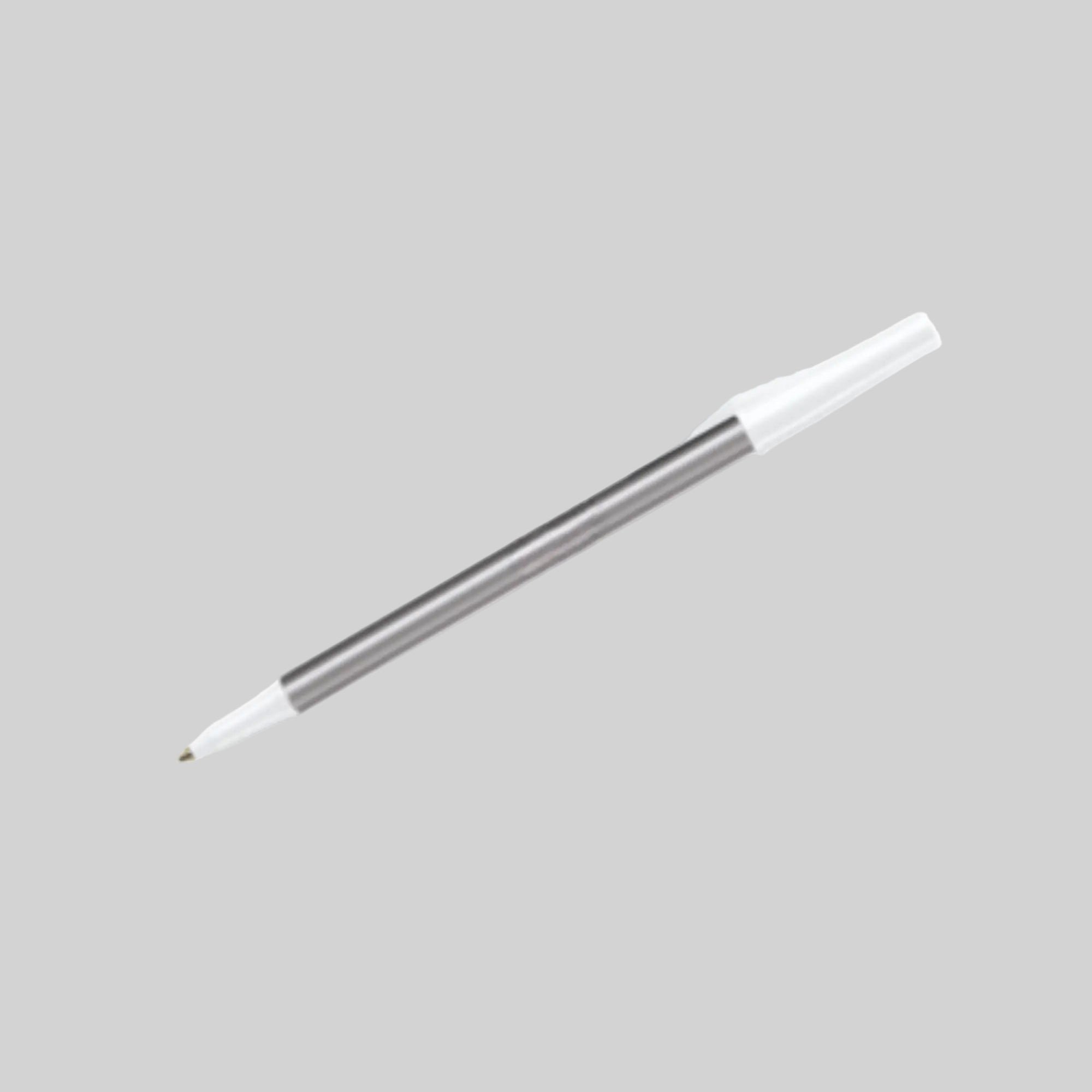 Papermate Write Bros Stick Pen - Silver Barrel