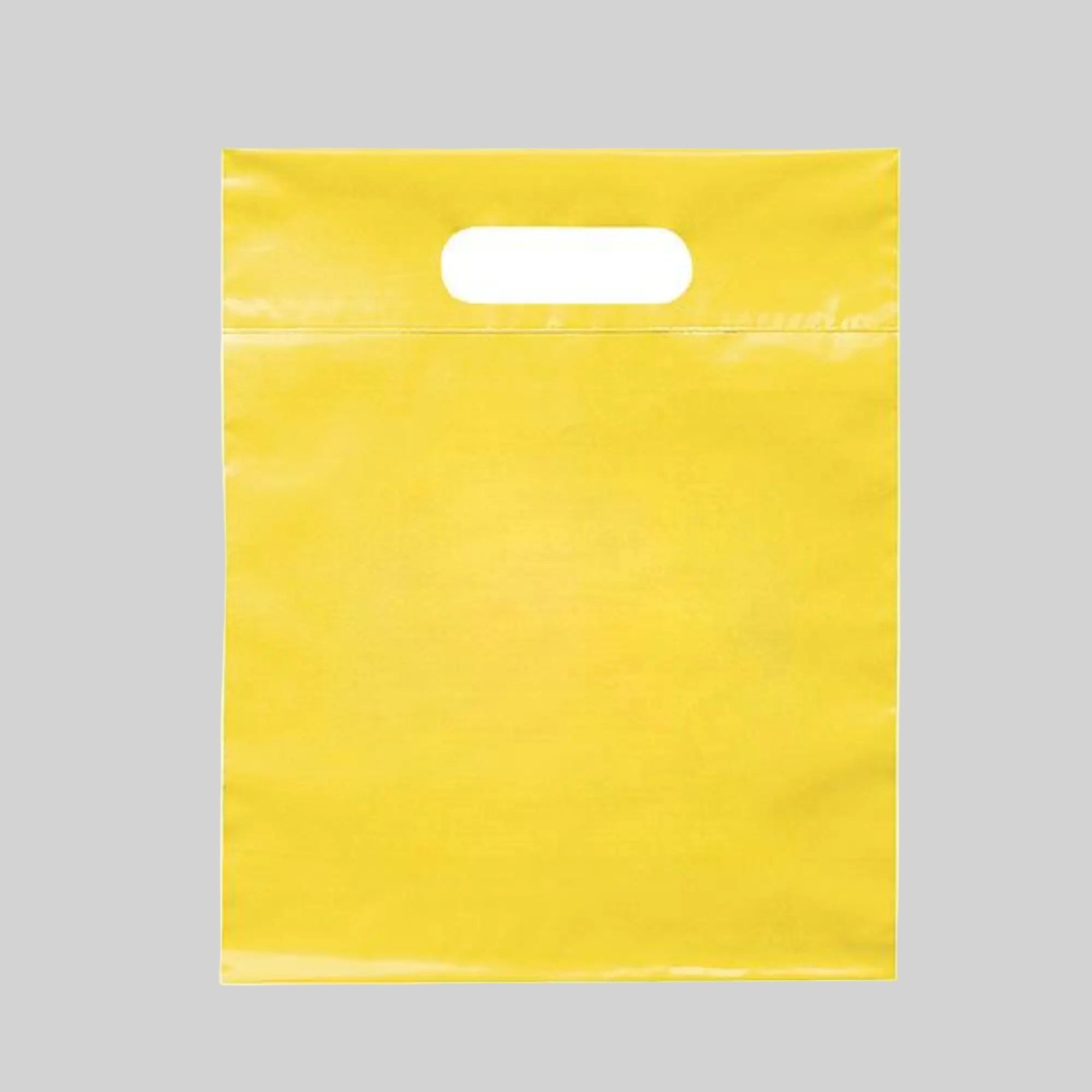 Printed Die Cut Plastic Bags