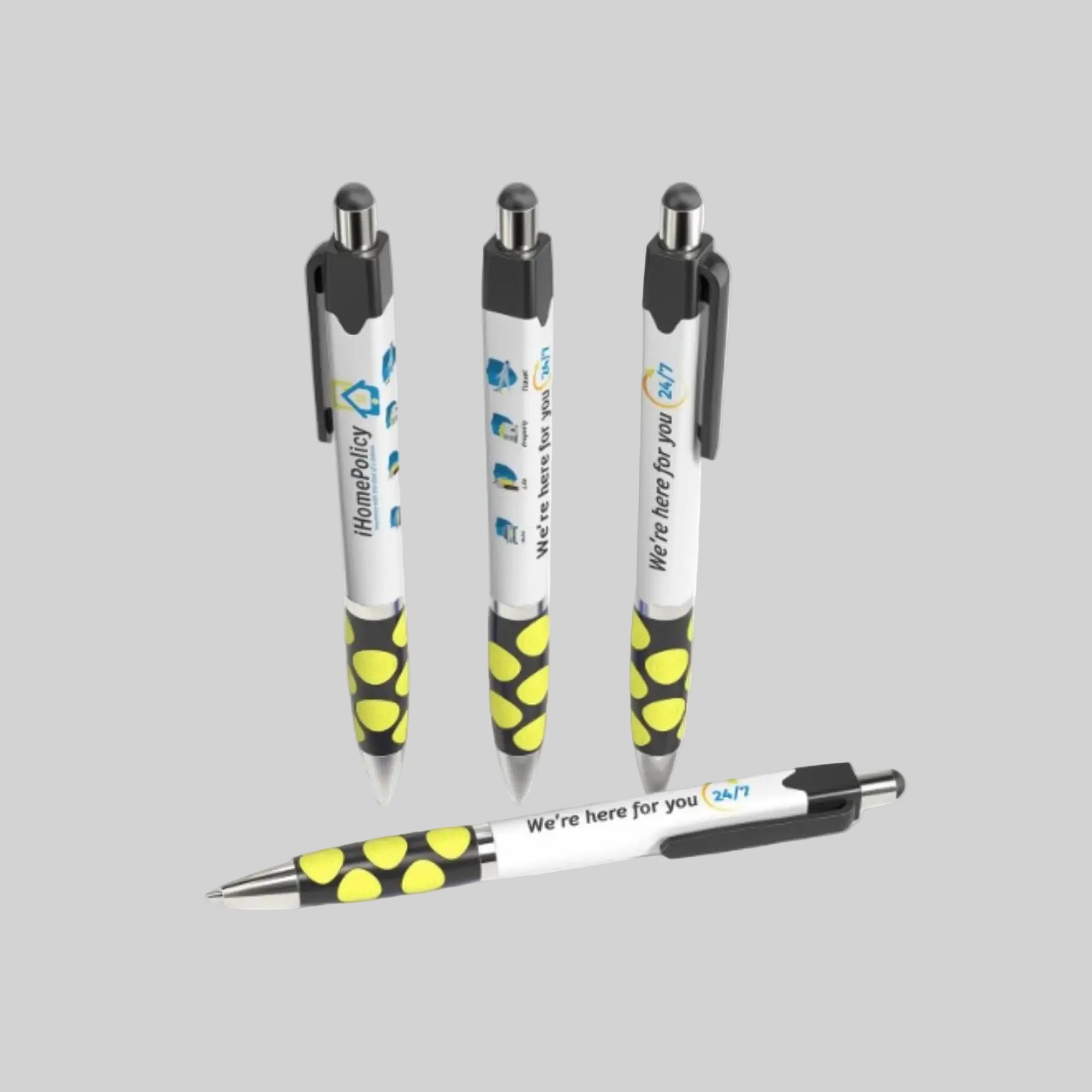 iMadeline Squared ABS Stylus Ballpoint Pen