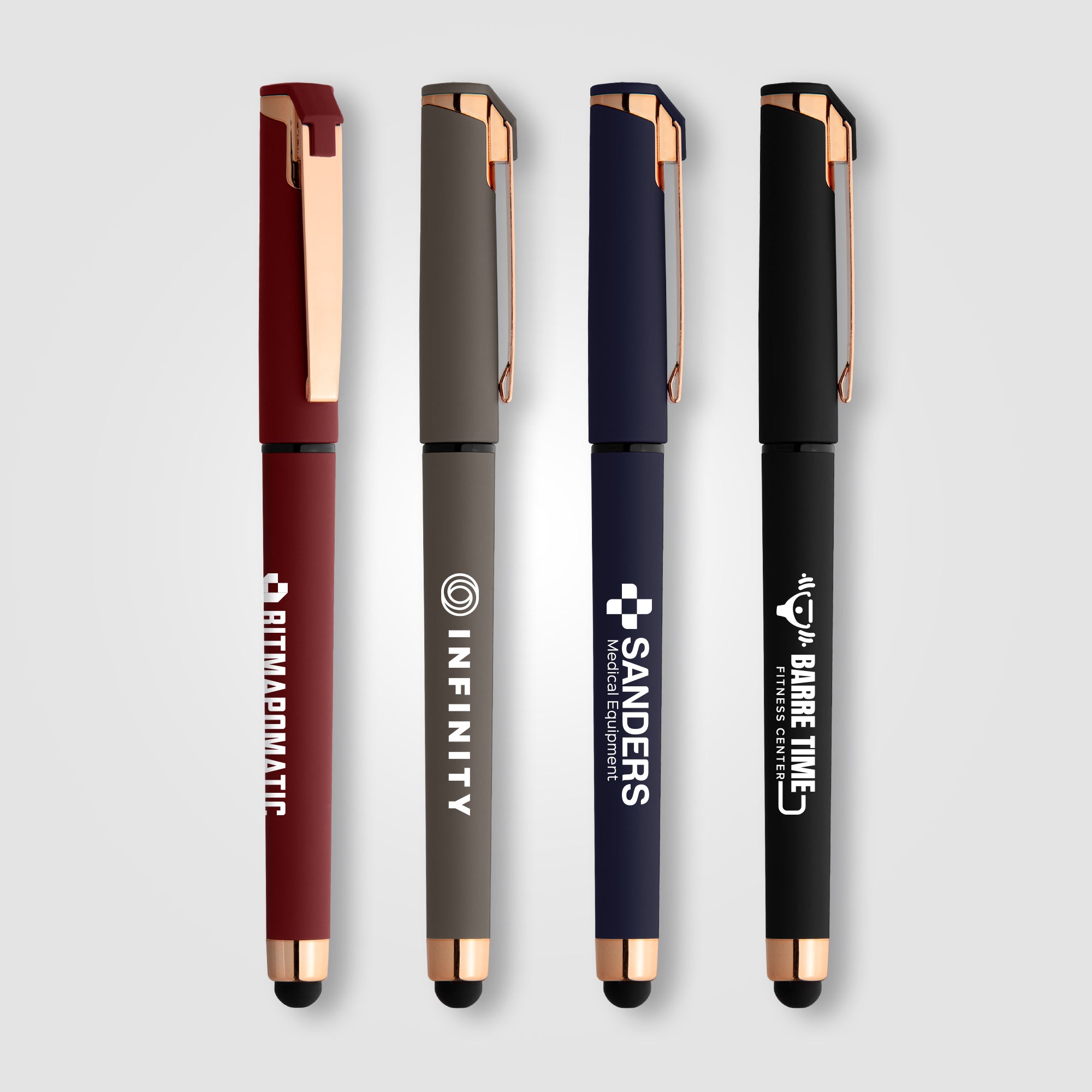Islander Softy Rose Gold Stylus Gel Pen