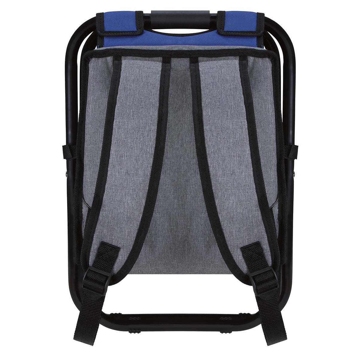 Koozie Backpack Cooler Chair - bcc-royal-back