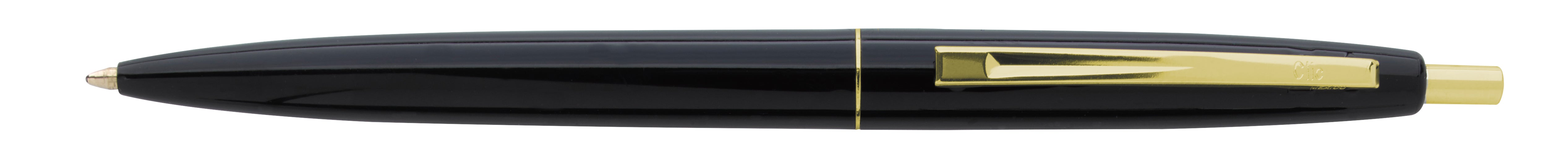 Black Clic™ Gold Pen plain