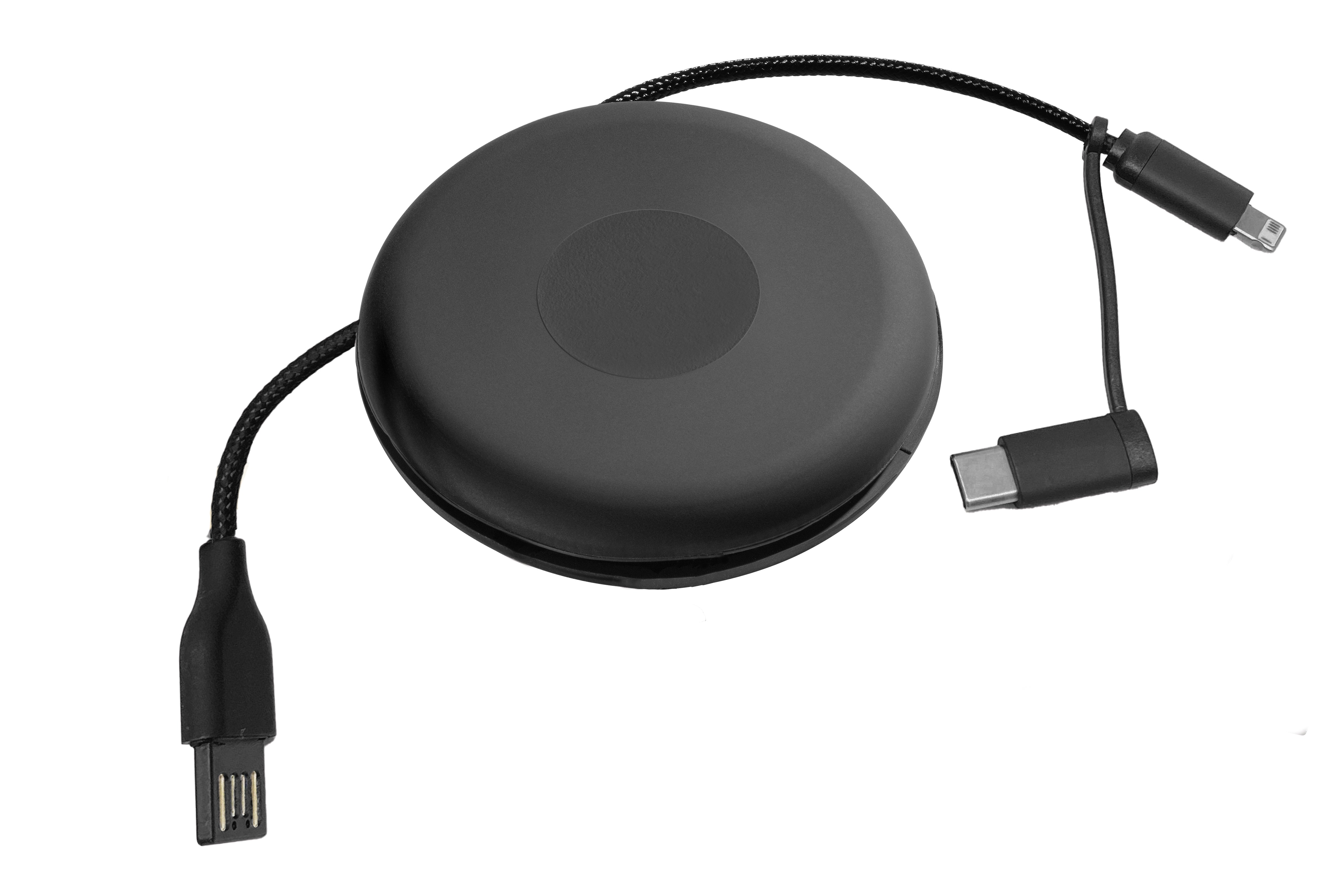 Black SCX Design™ 3-in-1 Travel Cable plain