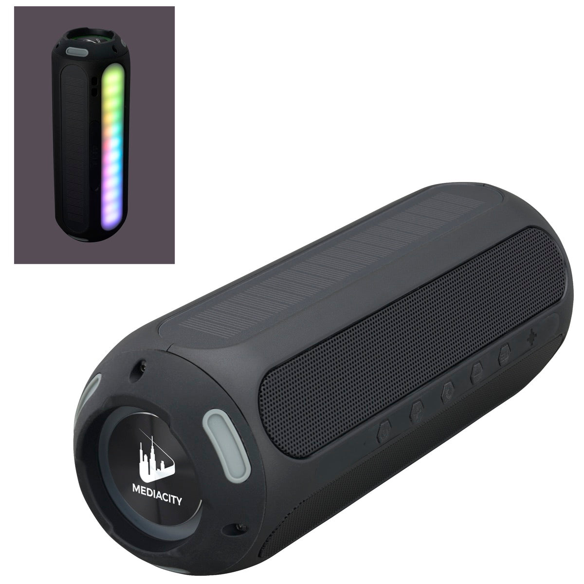 black Urban Peak® 20W TWS Party Barrel Wireless Speaker