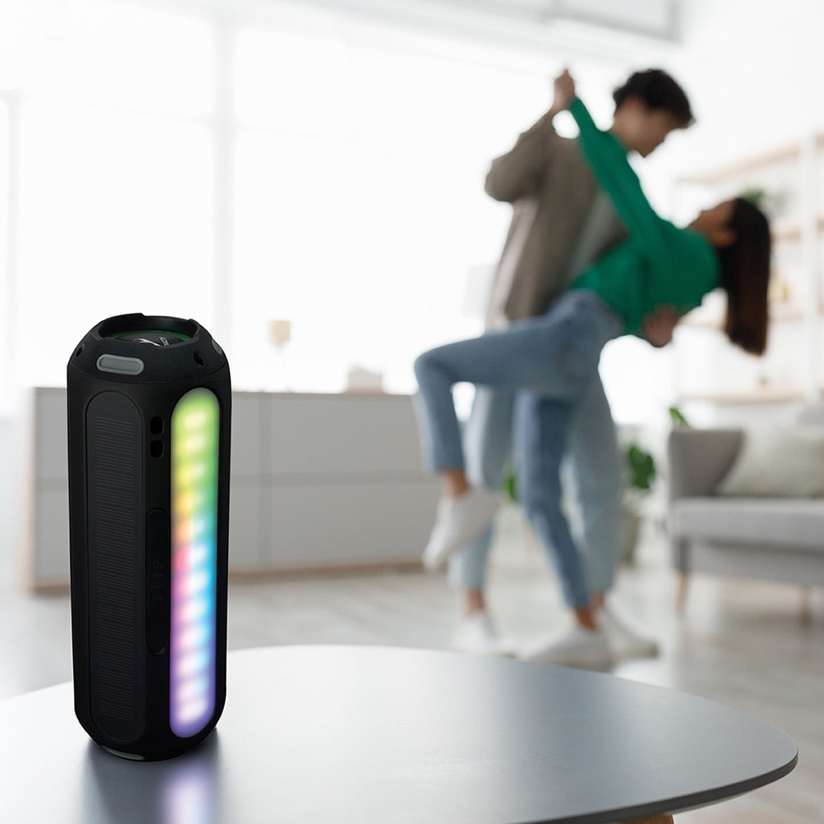 Black Urban Peak® 20W TWS Party Barrel Wireless Speaker