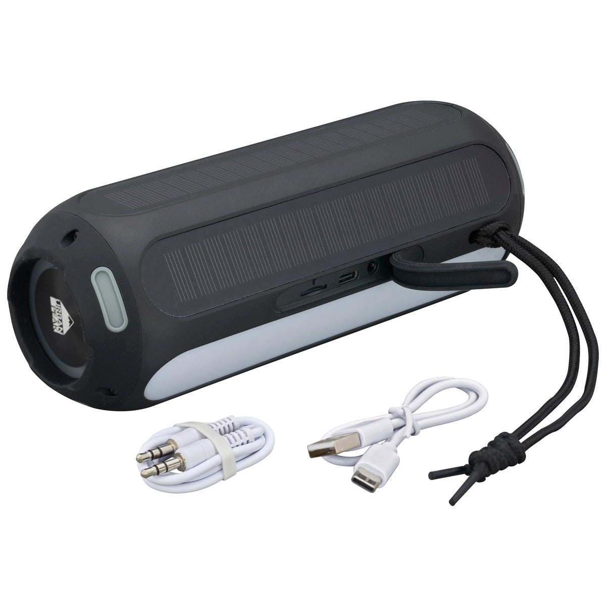 Black Urban Peak® 20W TWS Party Barrel Wireless Speaker