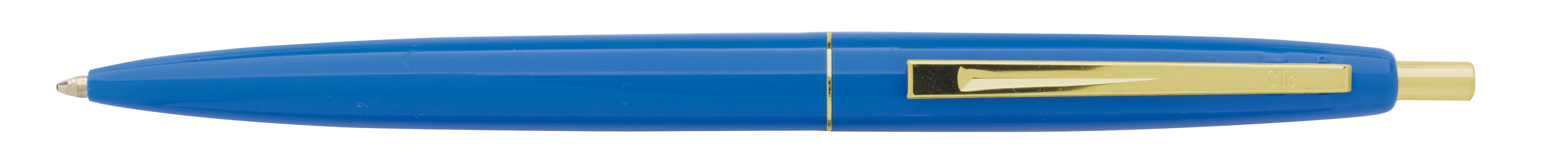 Blue Clic™ Gold Pen plain