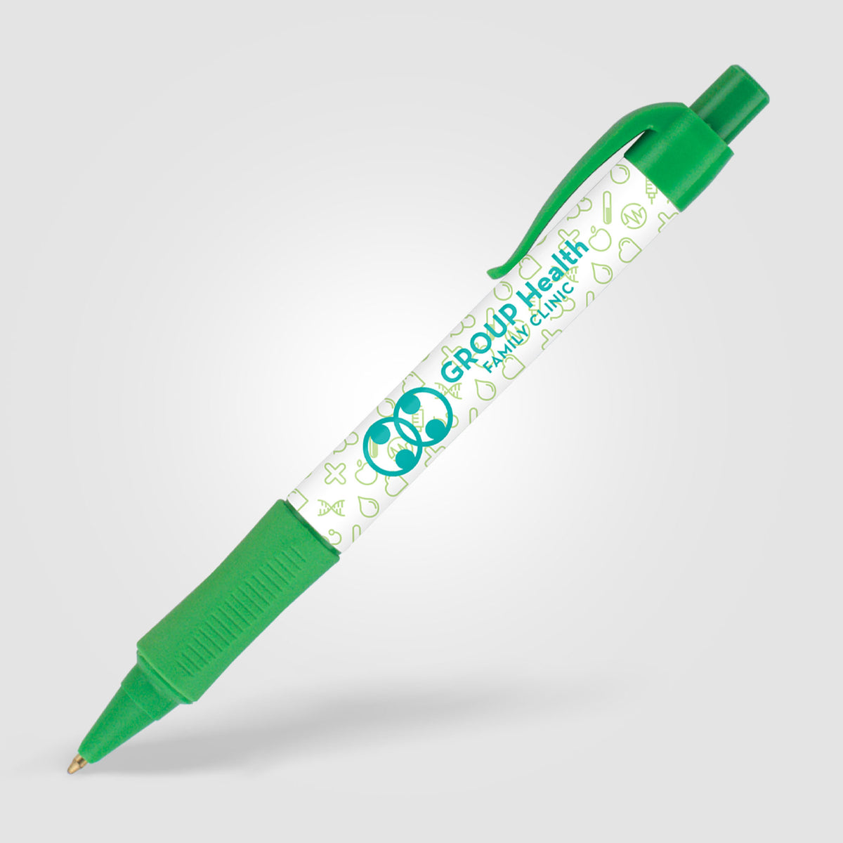 Vision Bright Grip Retractable Ballpoint Pen