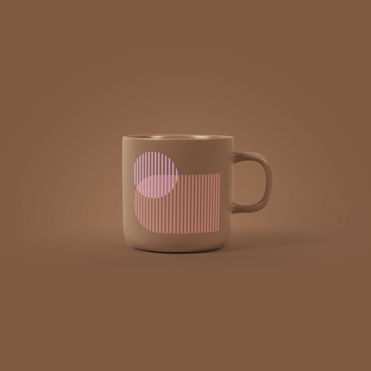 Cuppa Matte Mug 12oz - Brown