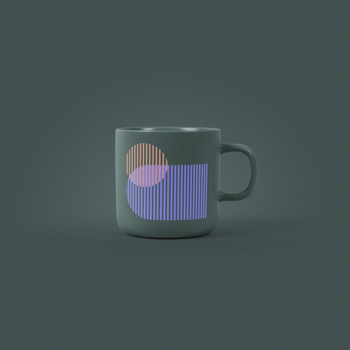 Cuppa Matte Mug 12oz - Indigo